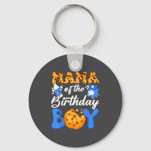 Chaveiro Mamãe do Menino de Aniversário Leite e Biscoitos 1