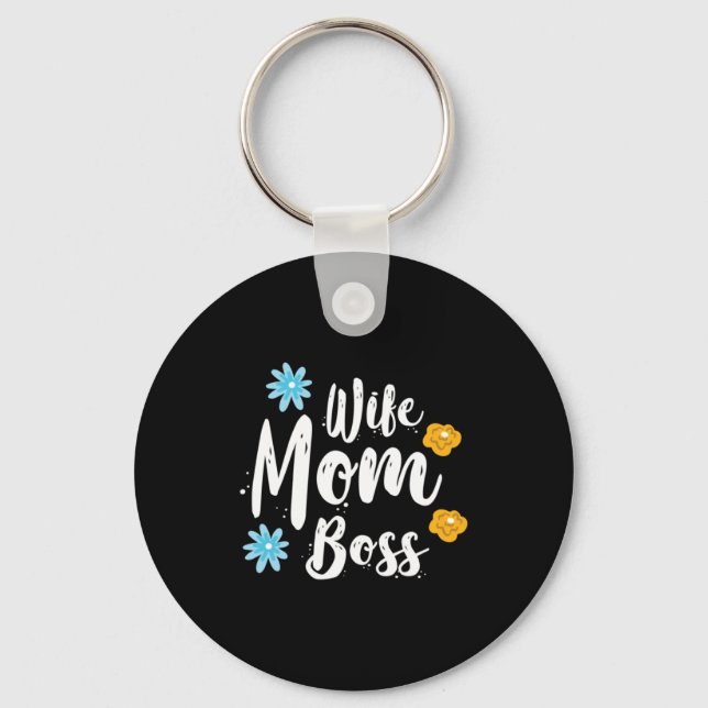 Chaveiro Mamãe Gift Esposa Mãe Chefe (Frente)
