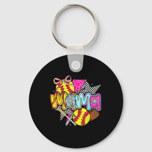 Chaveiro Mamãe Mama Softball Dia do Softball Viba Mães