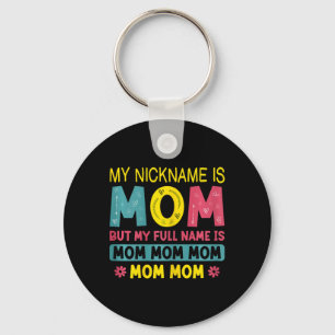 Chaveiro Mamãe, Minha Apelido É O Nome Da Mãe, Mãe Mãe Mãe.