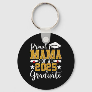 Chaveiro Mamãe Orgulhosa De Uma Graduação Mama De 2025, For