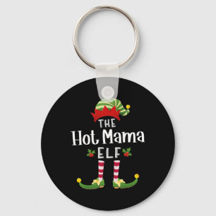 Chaveiro Mamãe Quente Elfo de Natal Camisa de Dormir Combin