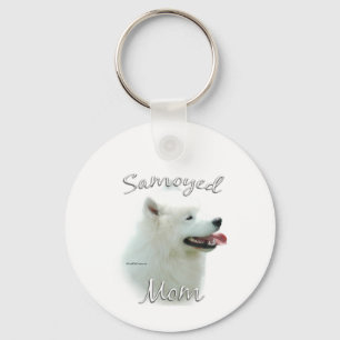 Chaveiro Mamãe Samoyed 2
