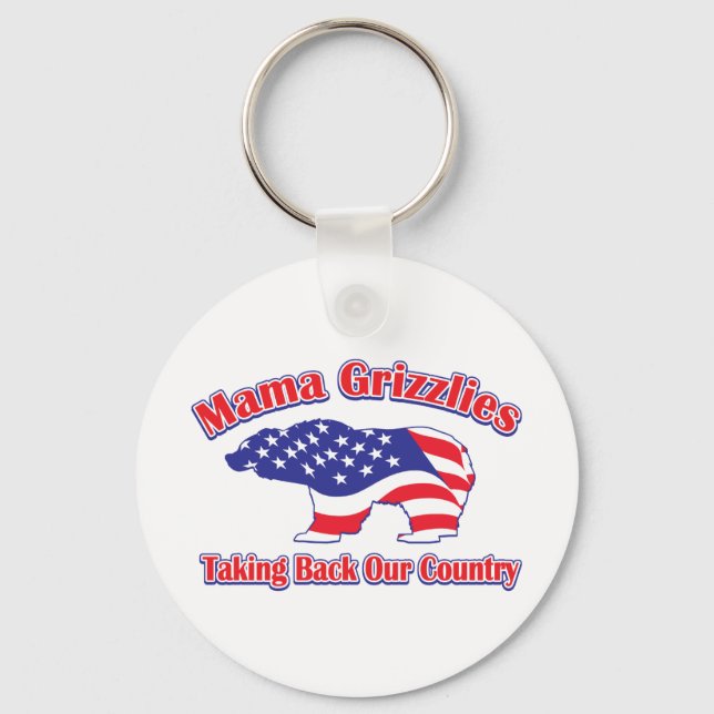Chaveiro Mamma-Grizzlies (Frente)
