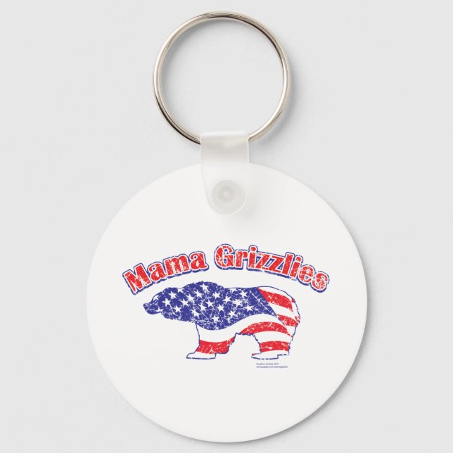 Chaveiro Mamma-Grizzly-Distante (Frente)