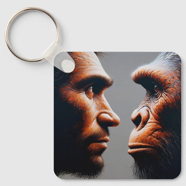 Chaveiro  man confronting his evolutionary origin (Frente)