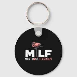 Chaveiro Man I Love Flamingos Bird Lover Summer Flamingo