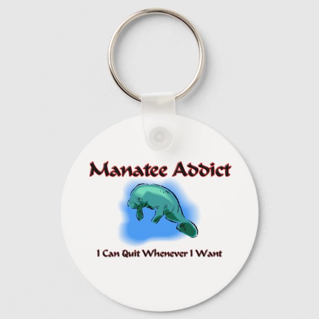 Chaveiro Manatee Addict (Frente)