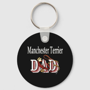 Chaveiro manchester terrier pai