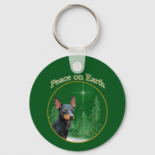 Chaveiro Manchester Terrier Peace