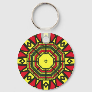 Chaveiro Mandala Afrocêntrico