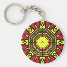Chaveiro Mandala Afrocêntrico