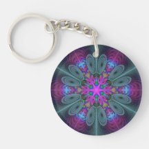 Mandala Colorida Marcante Arte Fractal Caleidoscóp