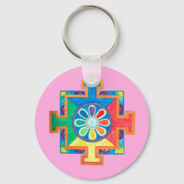 Chaveiro Mandala da Criação