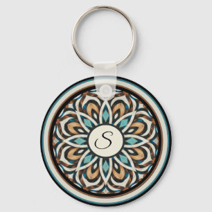Chaveiro Mandala da Flor do Infinito