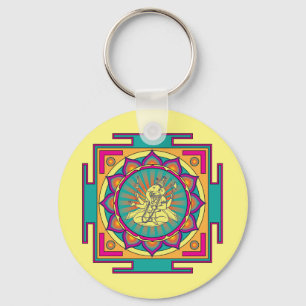 Chaveiro Mandala de Ganesha