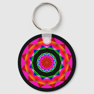 Chaveiro Mandala do Fractal