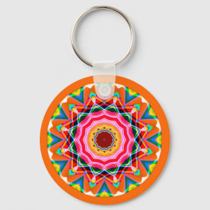 Chaveiro Mandala do Fractal