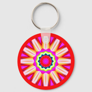 Chaveiro Mandala do Fractal