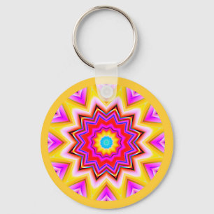 Chaveiro Mandala do Fractal