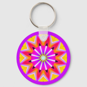 Chaveiro Mandala do Fractal