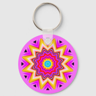Chaveiro Mandala do Fractal