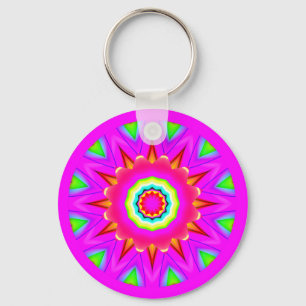 Chaveiro Mandala do Fractal