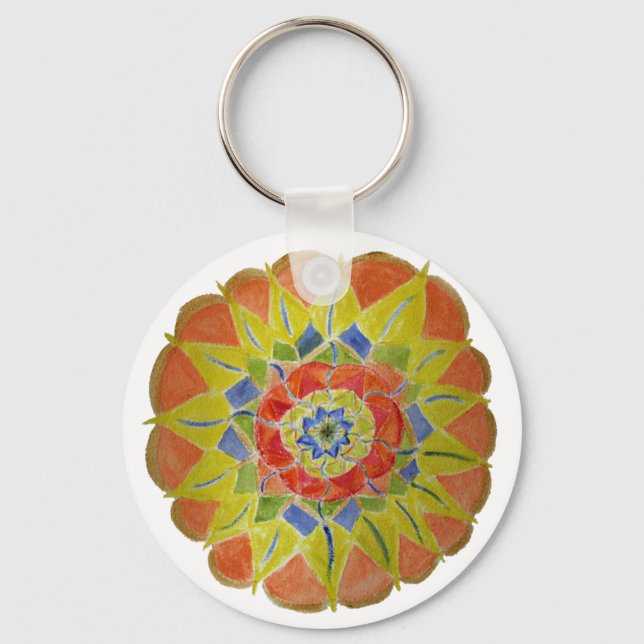 Chaveiro Mandala Key Ring (Frente)