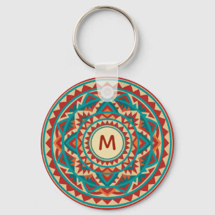 Chaveiro Mandalas Modernos do Sudoeste