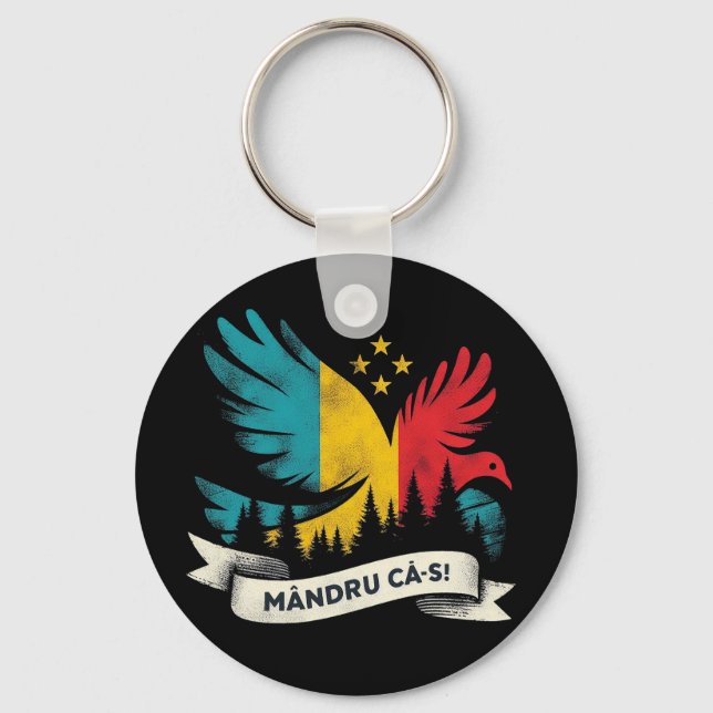 Chaveiro Mandru ca-s romano (Frente)