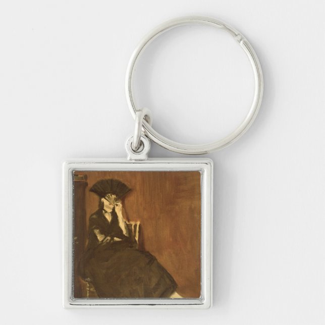 Chaveiro Manet | Berthe Morisot com um fã, 1872 (Frente)