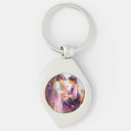 Chaveiro Manhã em um Jardim