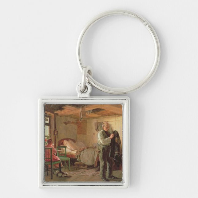 Chaveiro Manhã no alojamento de um porteiro, 1874 (Frente)
