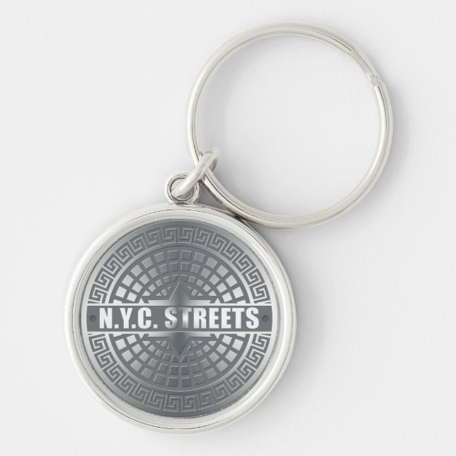 Chaveiro Manhole NYC (Frente)