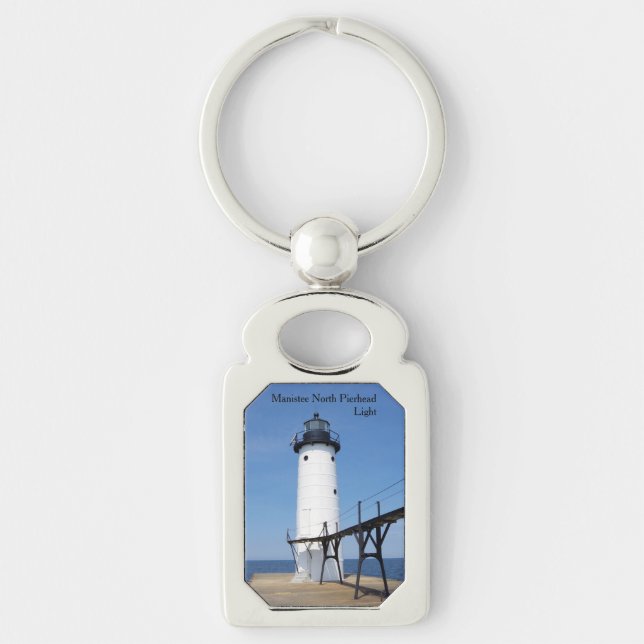 Chaveiro Maniste North Pierhead Cadeia de teclas de metal l (Frente)