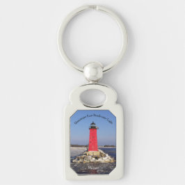 Chaveiro Manistique East Breakwater Corda chave de metal le