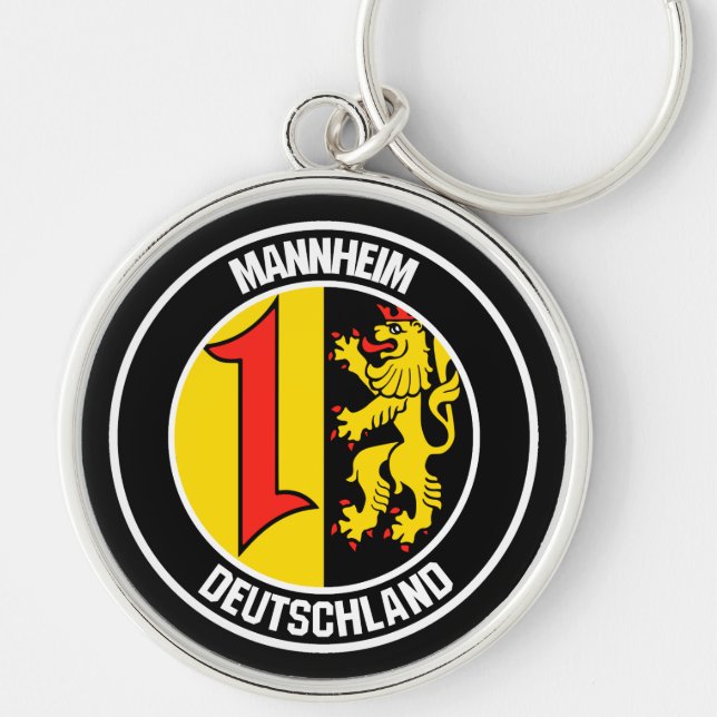 Chaveiro Mannheim Round Emblem (Frente)