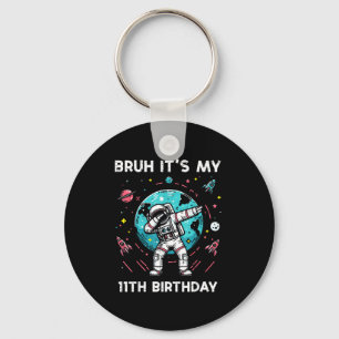 Chaveiro Mano É Meu 11º Aniversário Astronauta Dab 11 Aniv
