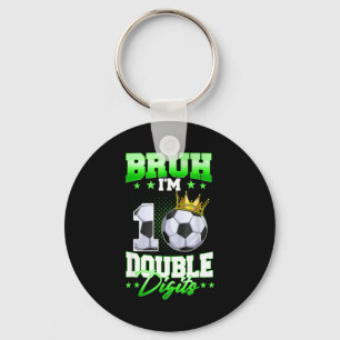 Chaveiro Mano Estou Com Dois Dígitos Futebol Menino De 10 A