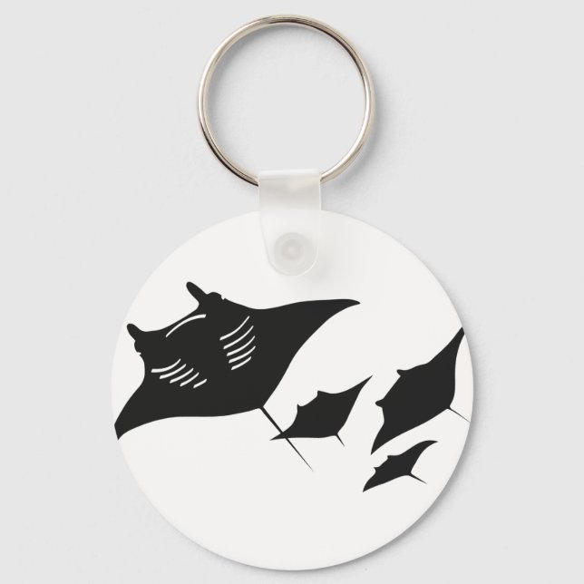 Chaveiro mantarochen ray scuba merging tauchen taucher (Frente)