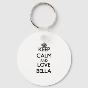 Chaveiro Mantenha a calma e ame Bella