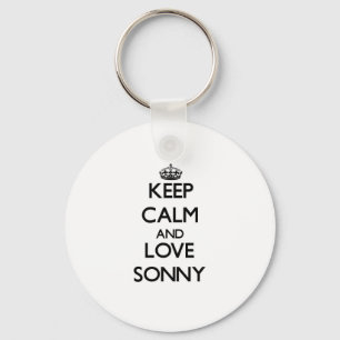 Chaveiro Mantenha a calma e ame Sonny