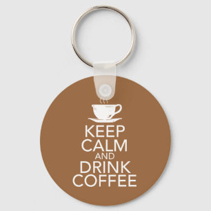 Chaveiro Mantenha artigos calmos e da bebida do café do