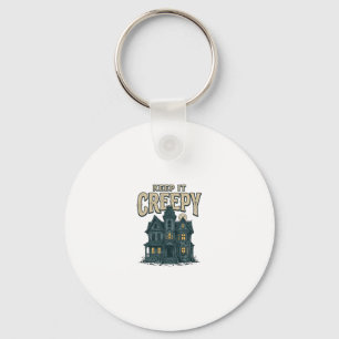 Chaveiro Mantenha Assustador Casa Assombrada Vintage Hallow