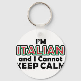 Chaveiro Mantenha Calma Italianos