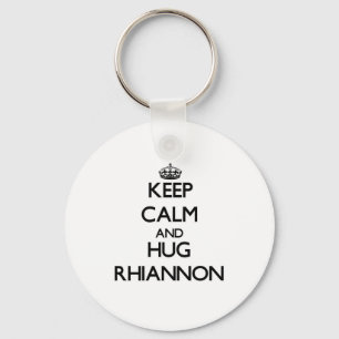 Chaveiro Mantenha calmo e ABRAÇO Rhiannon