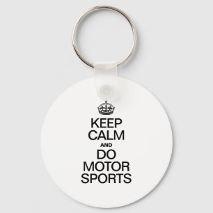 CHAVEIRO MANTENHA CALMO E FAÇA DESPORTOS AUTOMÓVEIS