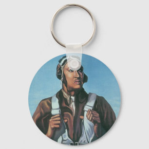 Chaveiro Mantenha-Nos Voando ~ Avião Tuskeege