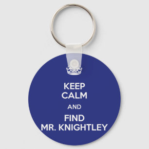 Chaveiro Mantenha o Sr. calmo Knightley Emma Jane Austen do