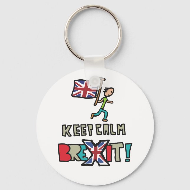 Chaveiro Mantenha-se Calmo (Frente)